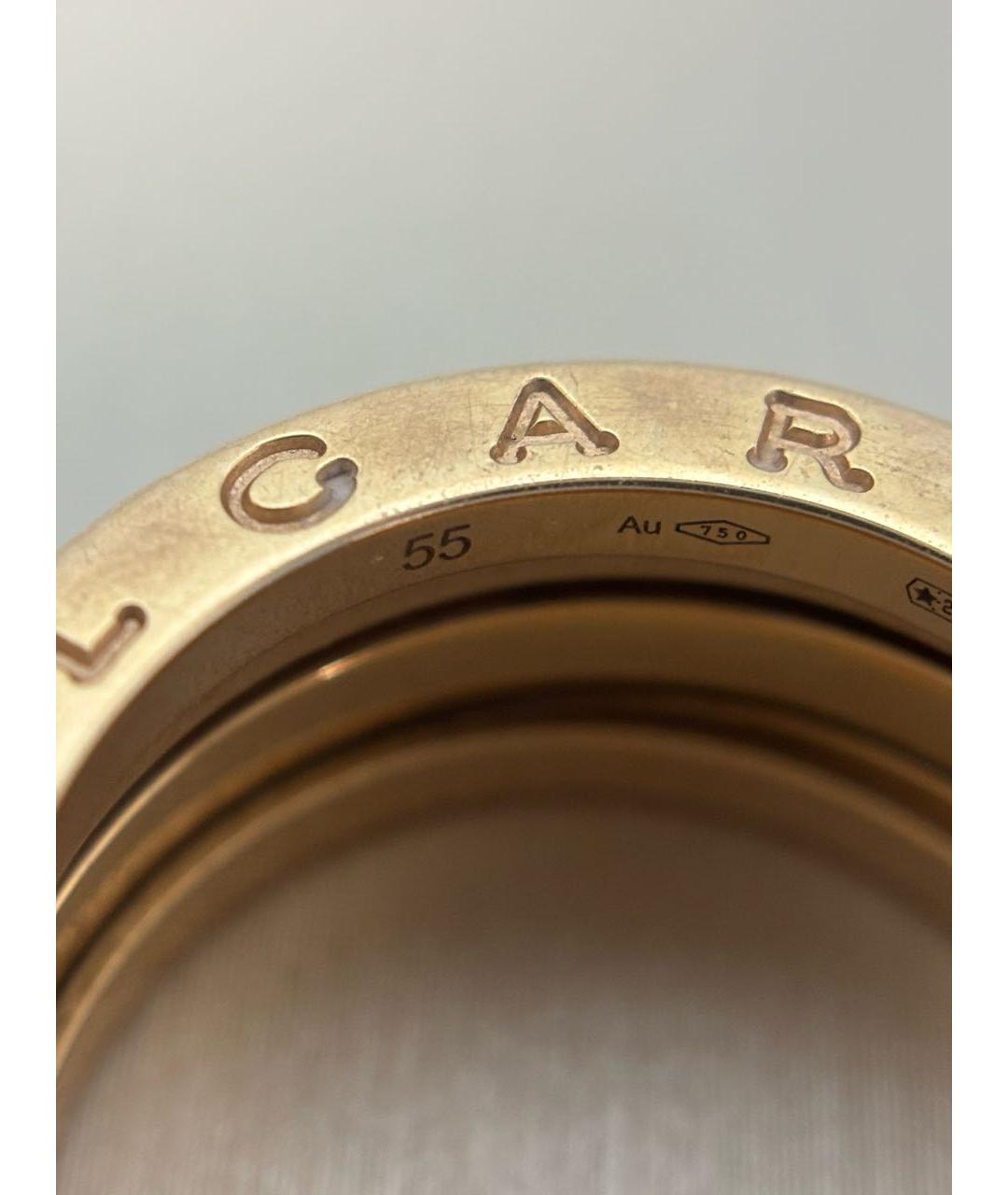 BVLGARI Золотое кольцо из розового золота, фото 3