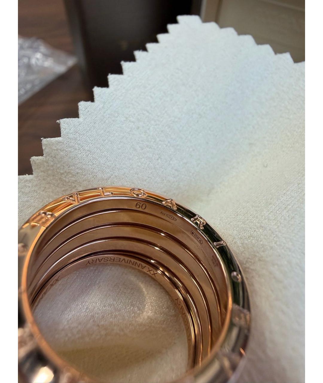BVLGARI Золотое кольцо из розового золота, фото 8