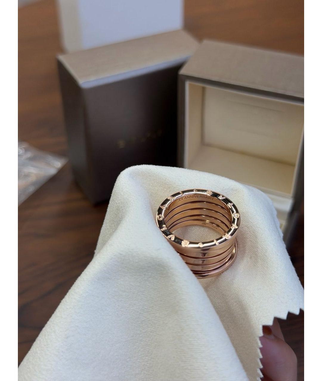 BVLGARI Золотое кольцо из розового золота, фото 5