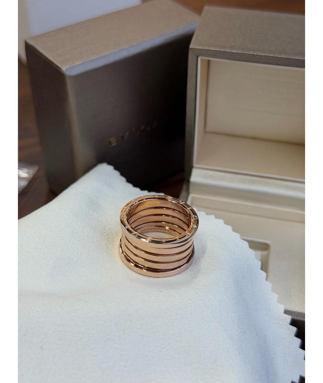 BVLGARI Золотое кольцо из розового золота, фото 6