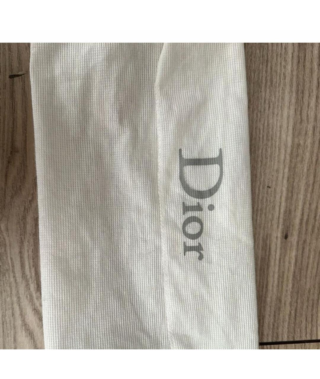 CHRISTIAN DIOR Золотой кожаный кошелек, фото 5