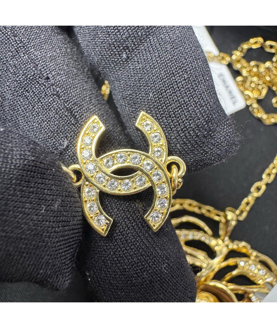 CHANEL Золотое колье, фото 3