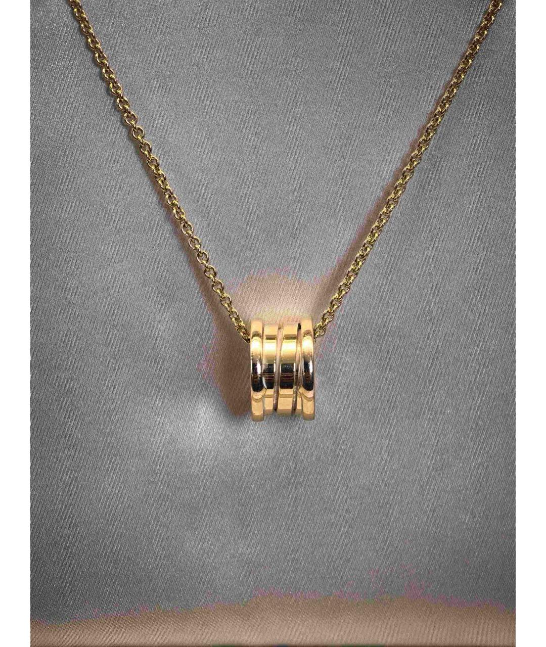 BVLGARI Золотое колье из розового золота, фото 3