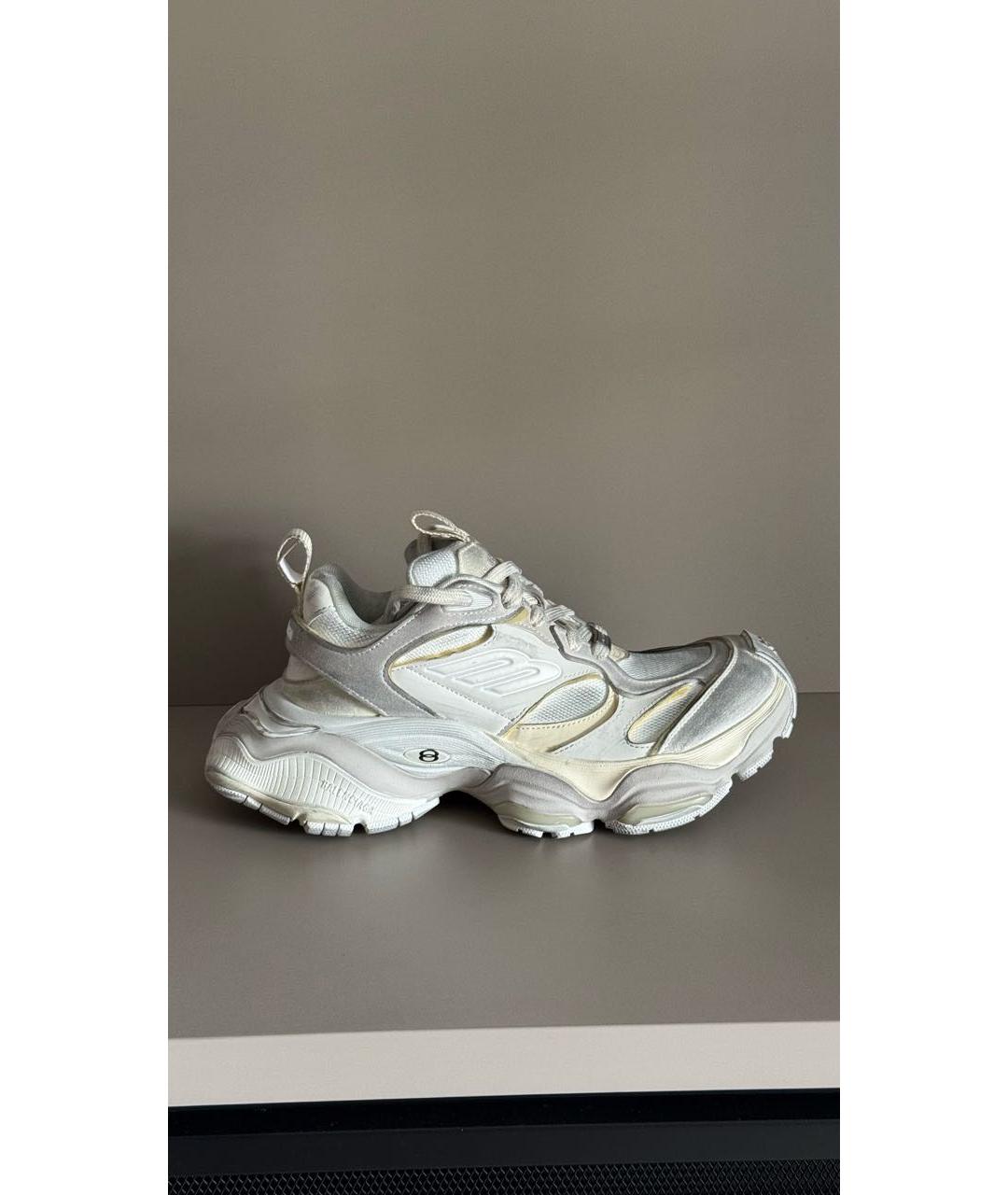 BALENCIAGA Серые текстильные кроссовки, фото 7