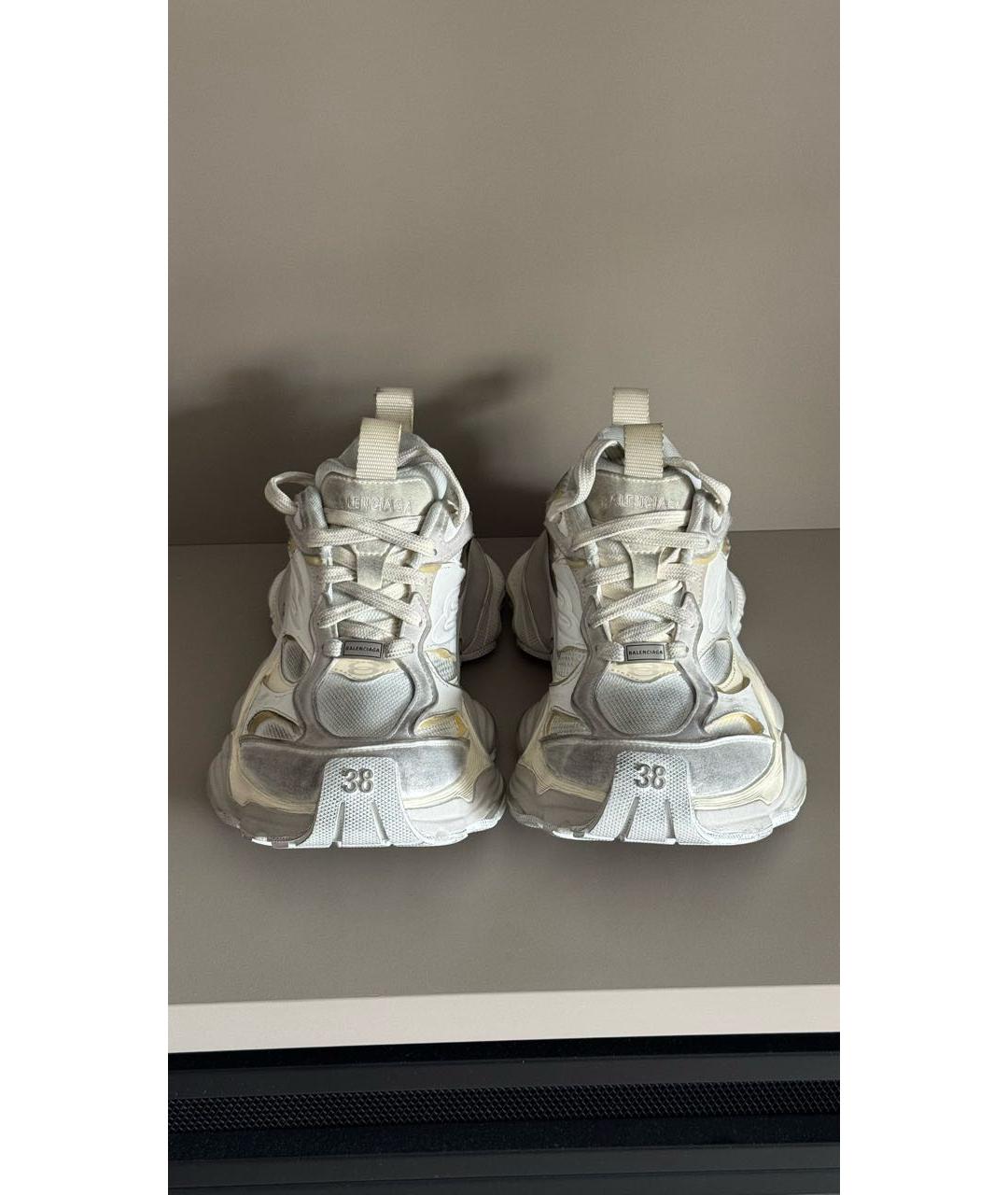 BALENCIAGA Серые текстильные кроссовки, фото 2