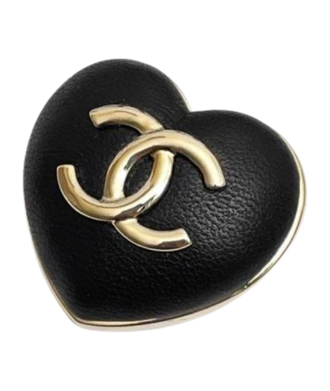 CHANEL Черная булавка / брошь, фото 1