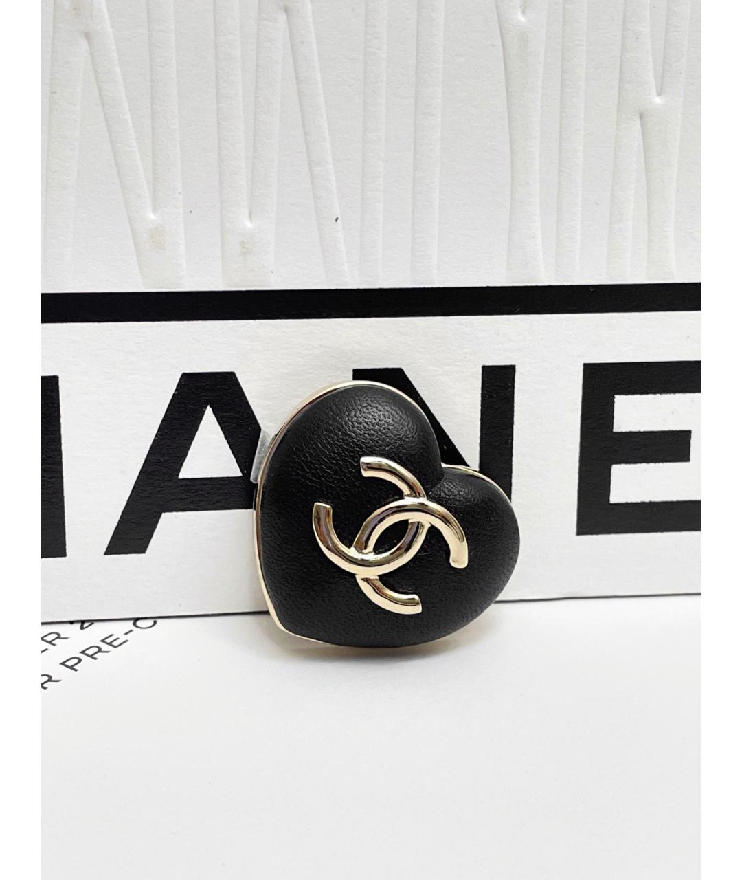 CHANEL Черная булавка / брошь, фото 2