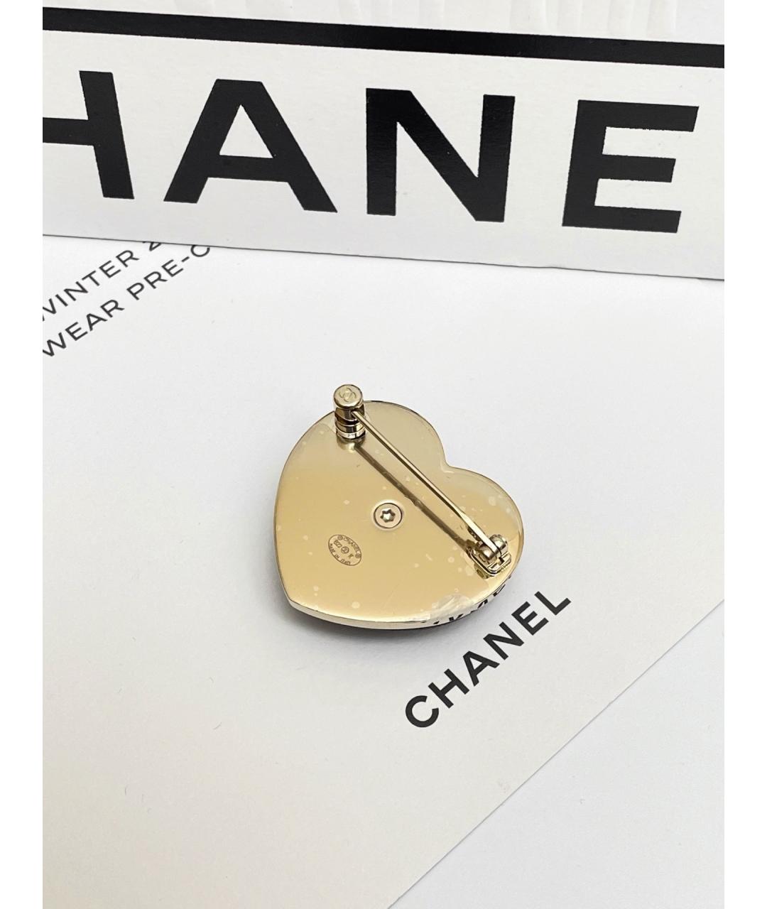 CHANEL Черная булавка / брошь, фото 3