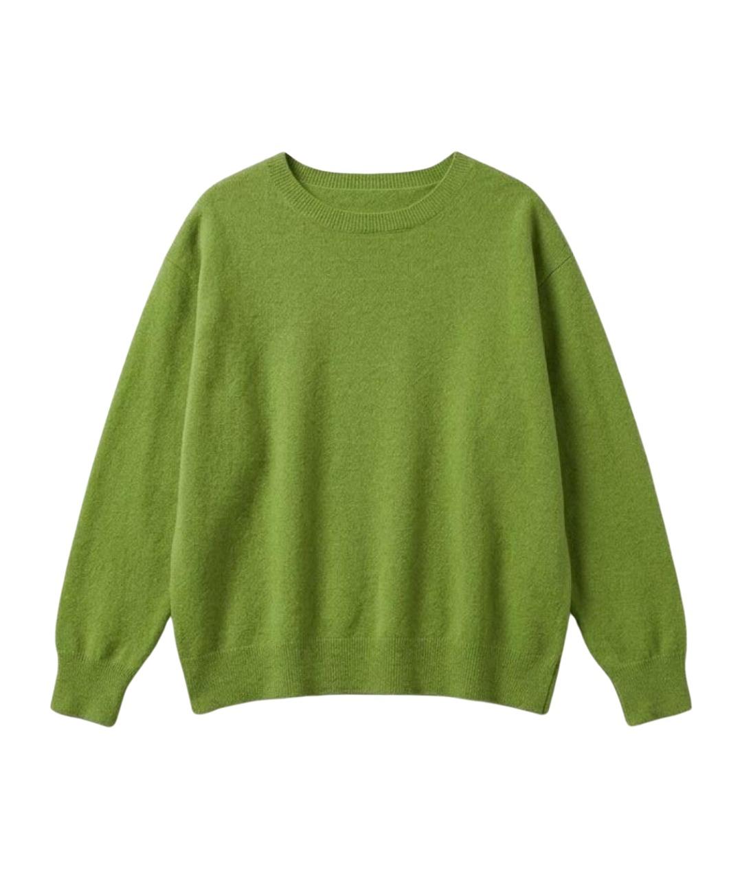 MAX MARA Зеленый шерстяной джемпер / свитер, фото 1