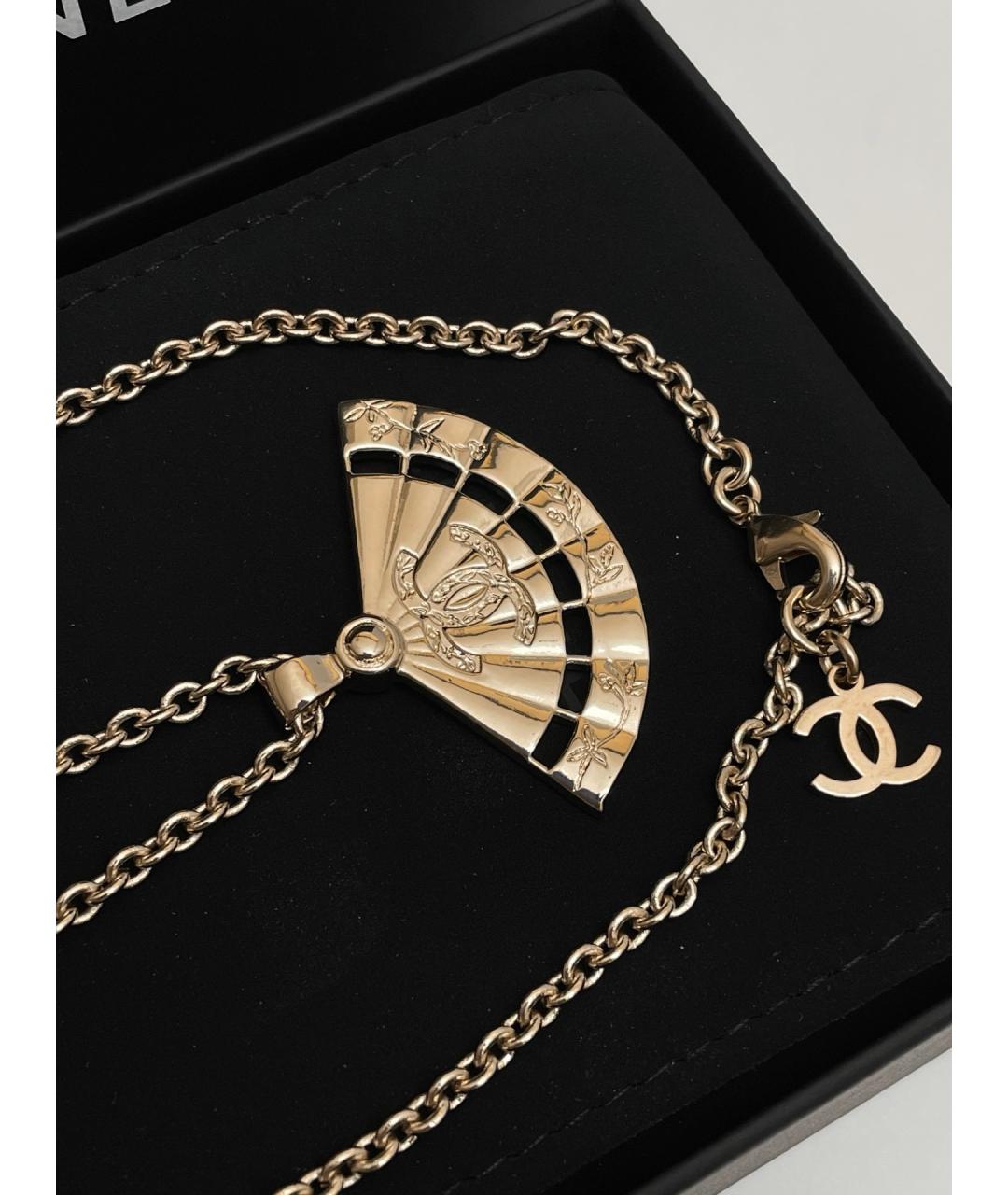 CHANEL Золотое колье, фото 2