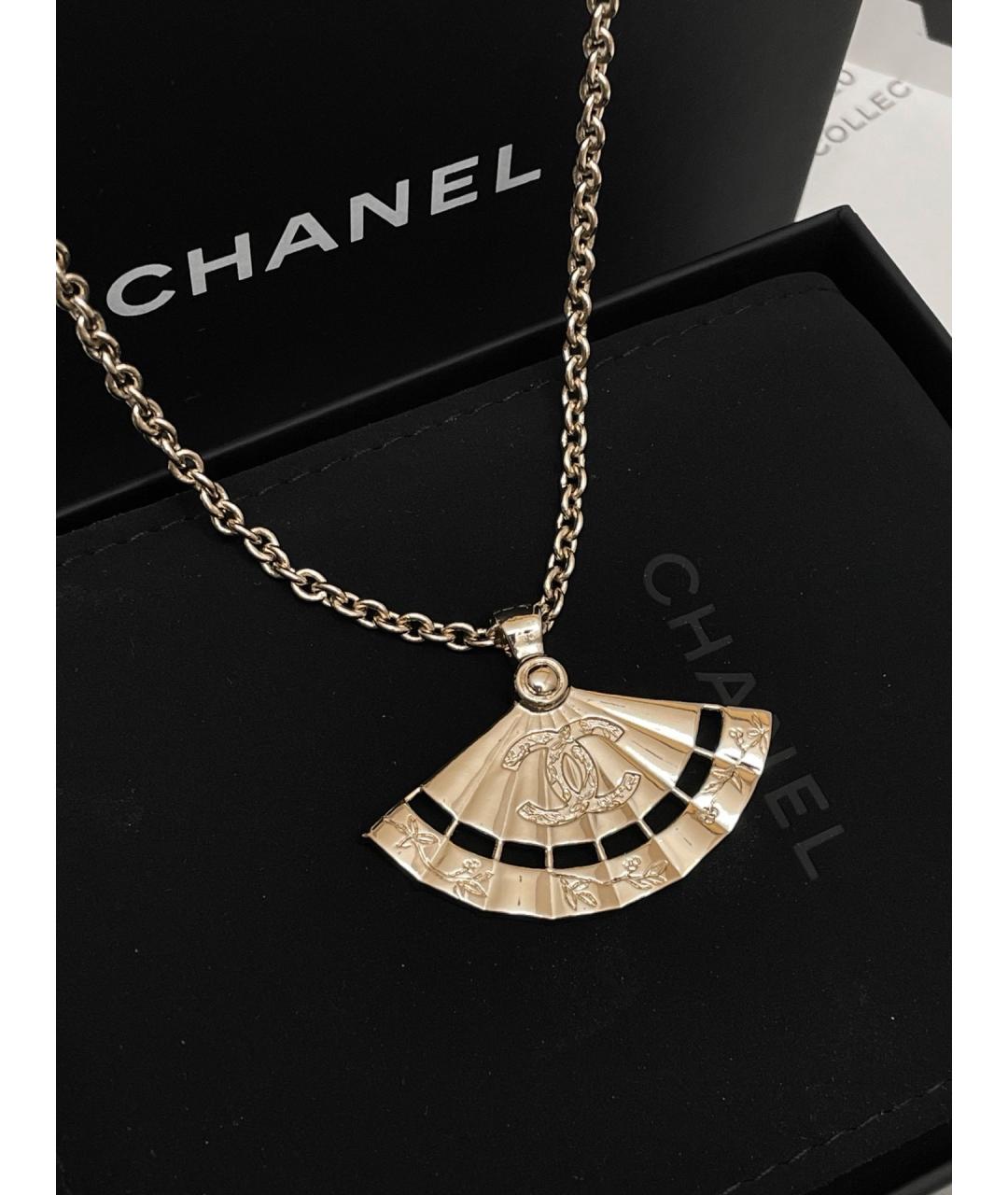 CHANEL Золотое колье, фото 5