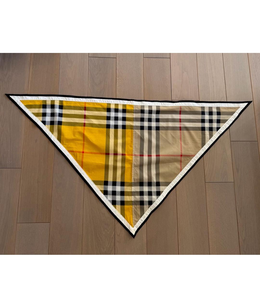 BURBERRY Хлопковый платок, фото 5