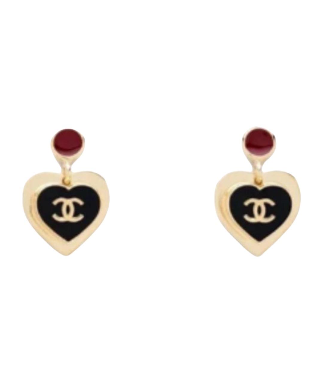 CHANEL Золотые серьги, фото 1