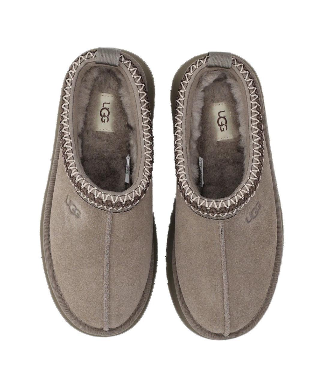 UGG Коричневые замшевые сабо, фото 5