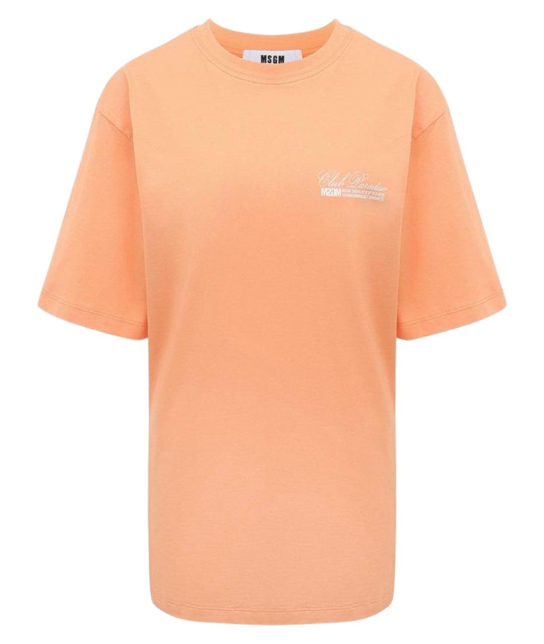 MSGM Хлопковая футболка, фото 1