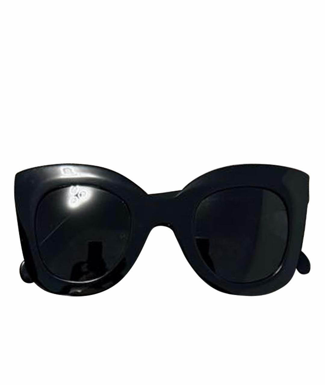 CELINE Черные пластиковые солнцезащитные очки, фото 1