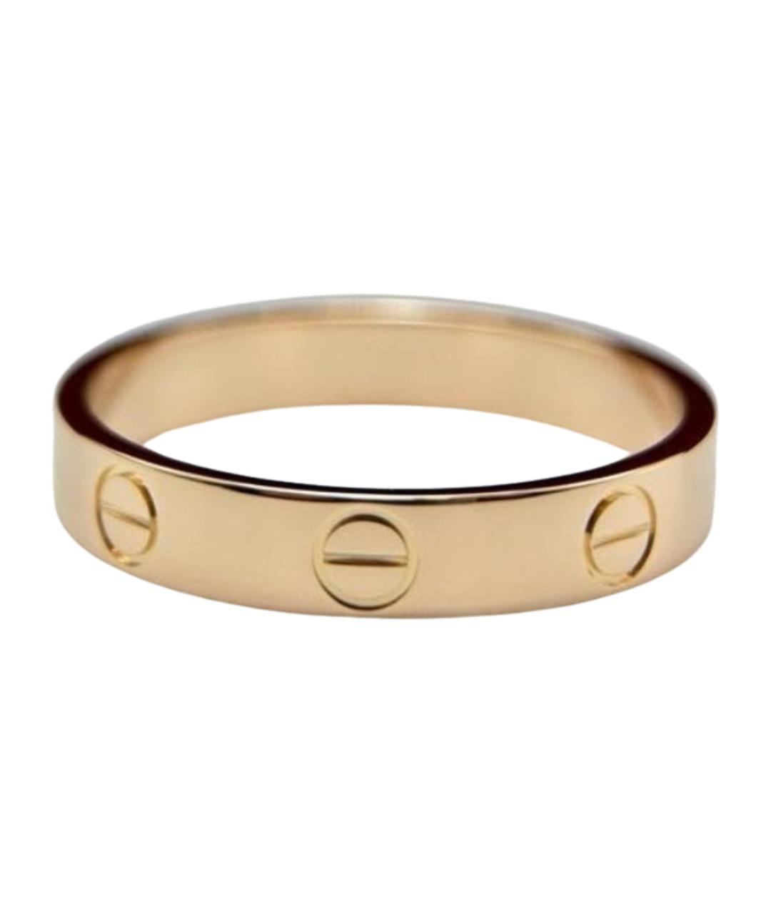 CARTIER Золотое кольцо из розового золота, фото 1