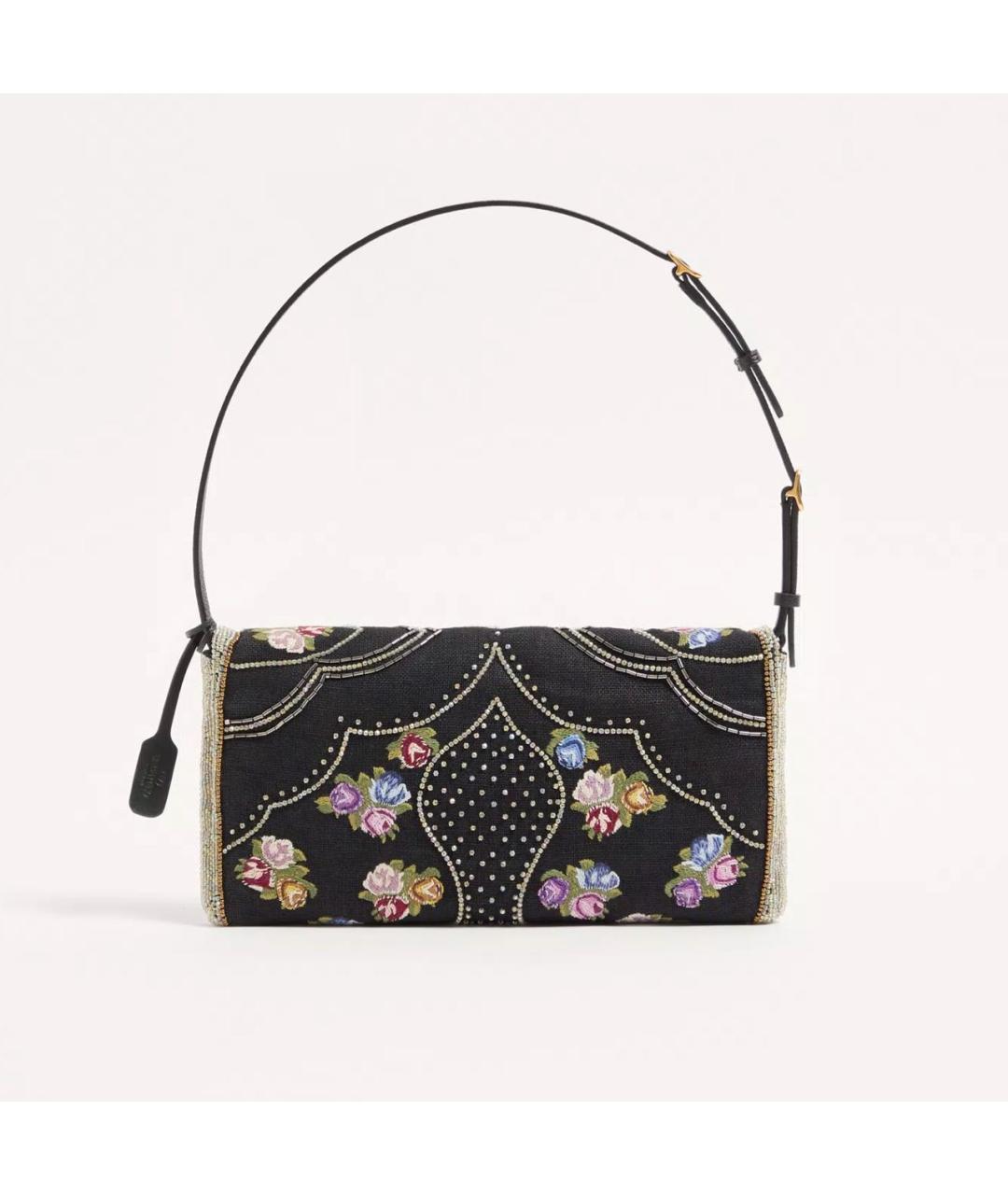 VALENTINO Черная сумка через плечо, фото 3