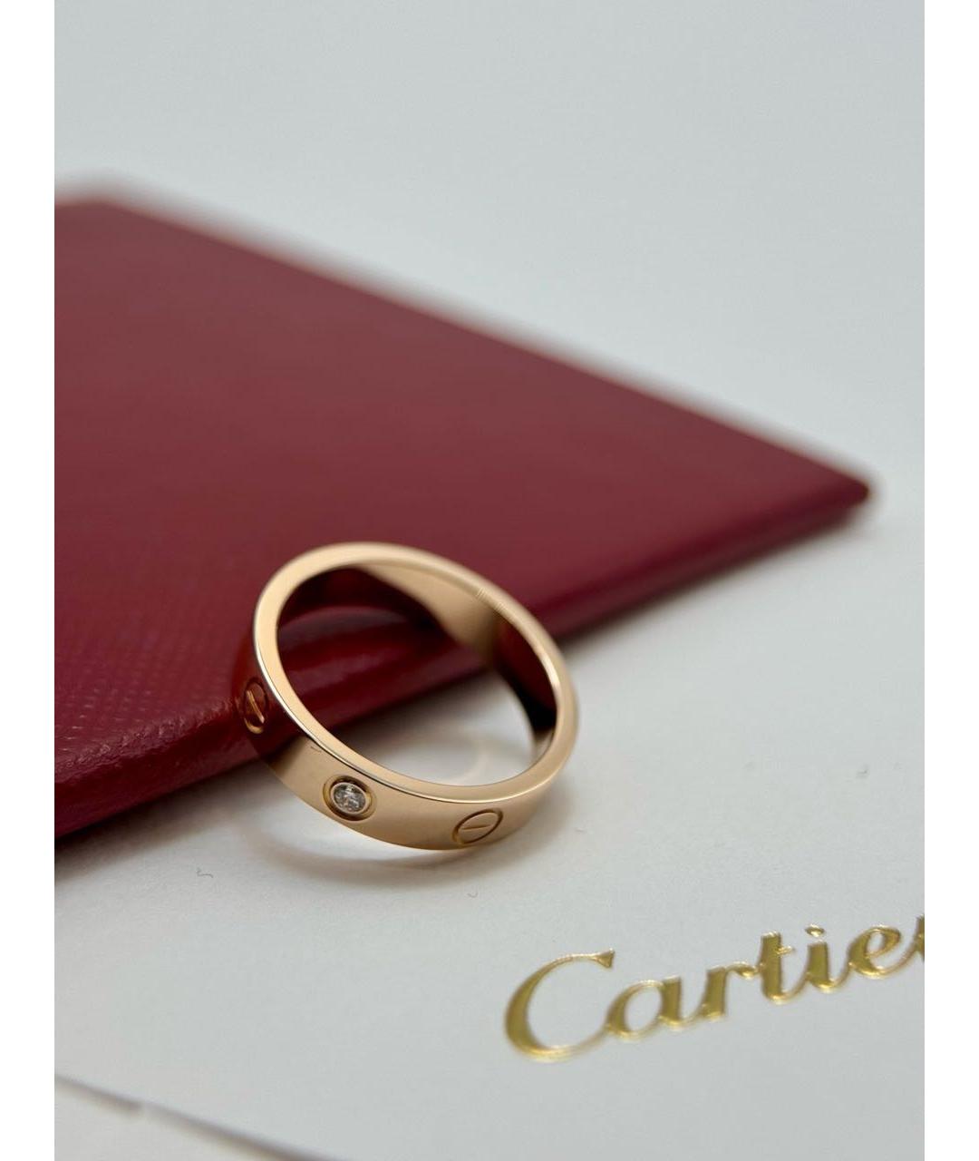 CARTIER Золотое кольцо из розового золота, фото 5