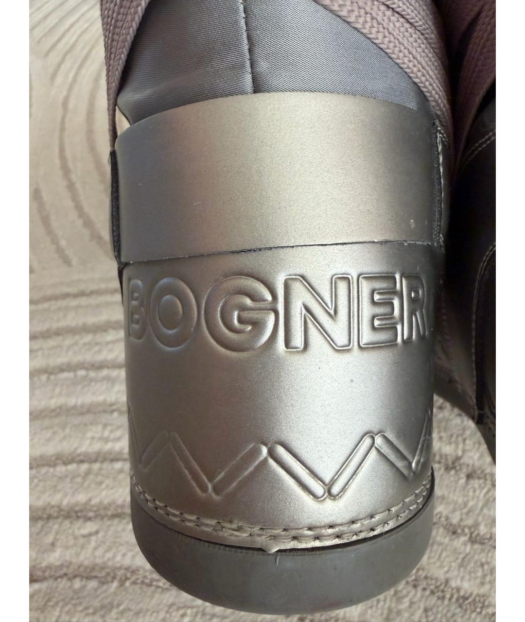 BOGNER Серые текстильные ботинки, фото 5