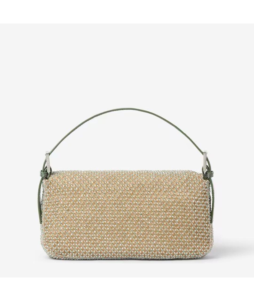 FENDI Бежевая сумка через плечо, фото 4
