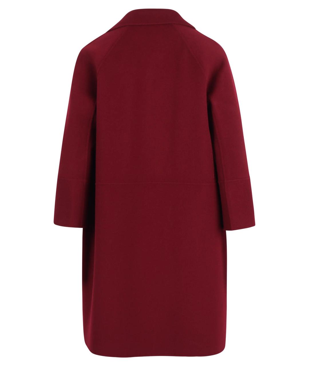 'S MAX MARA Красное шерстяное пальто, фото 2