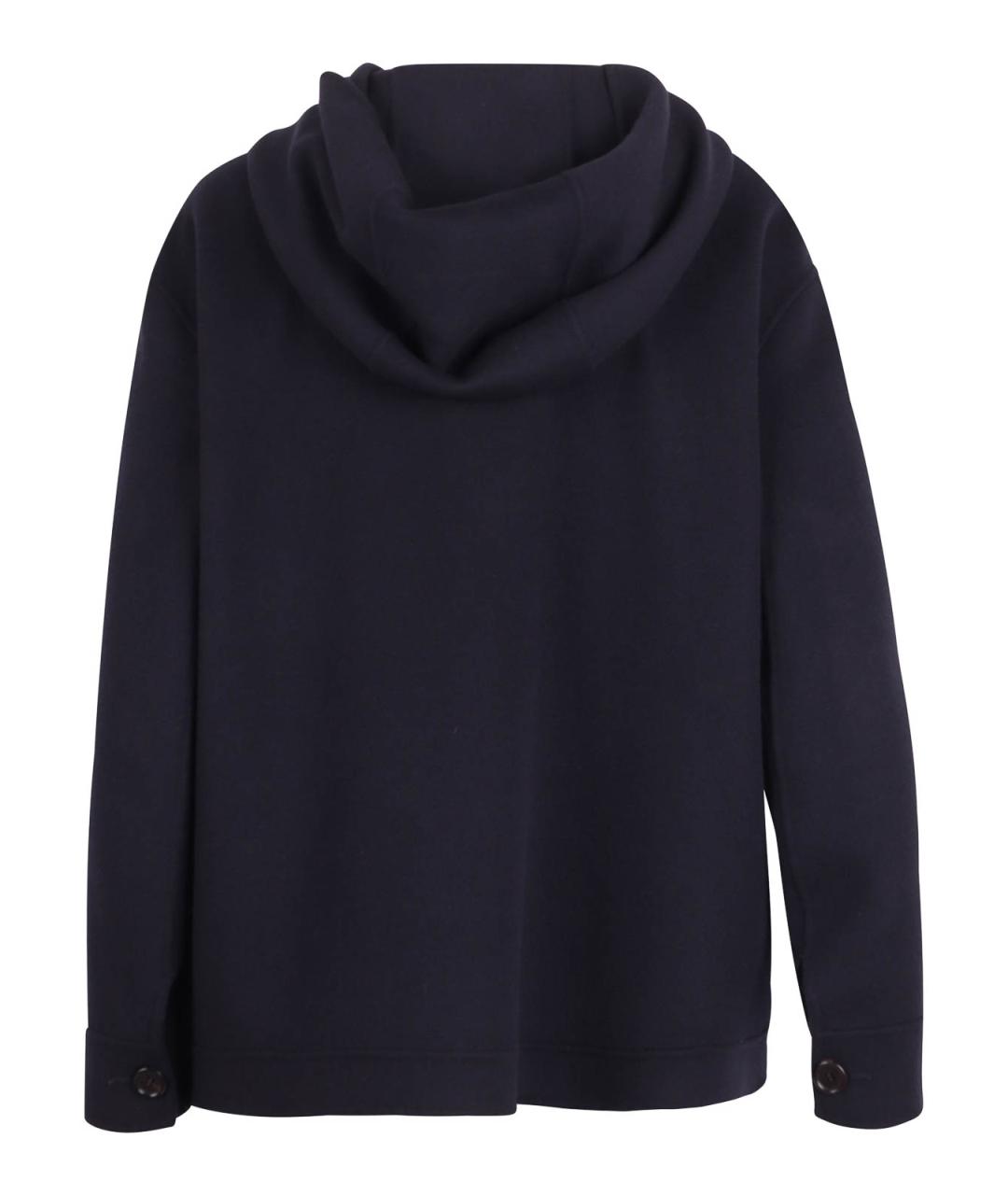 'S MAX MARA Синее шерстяное пальто, фото 2