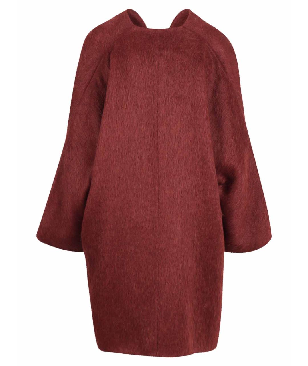 MAX MARA Красное шерстяное пальто, фото 2