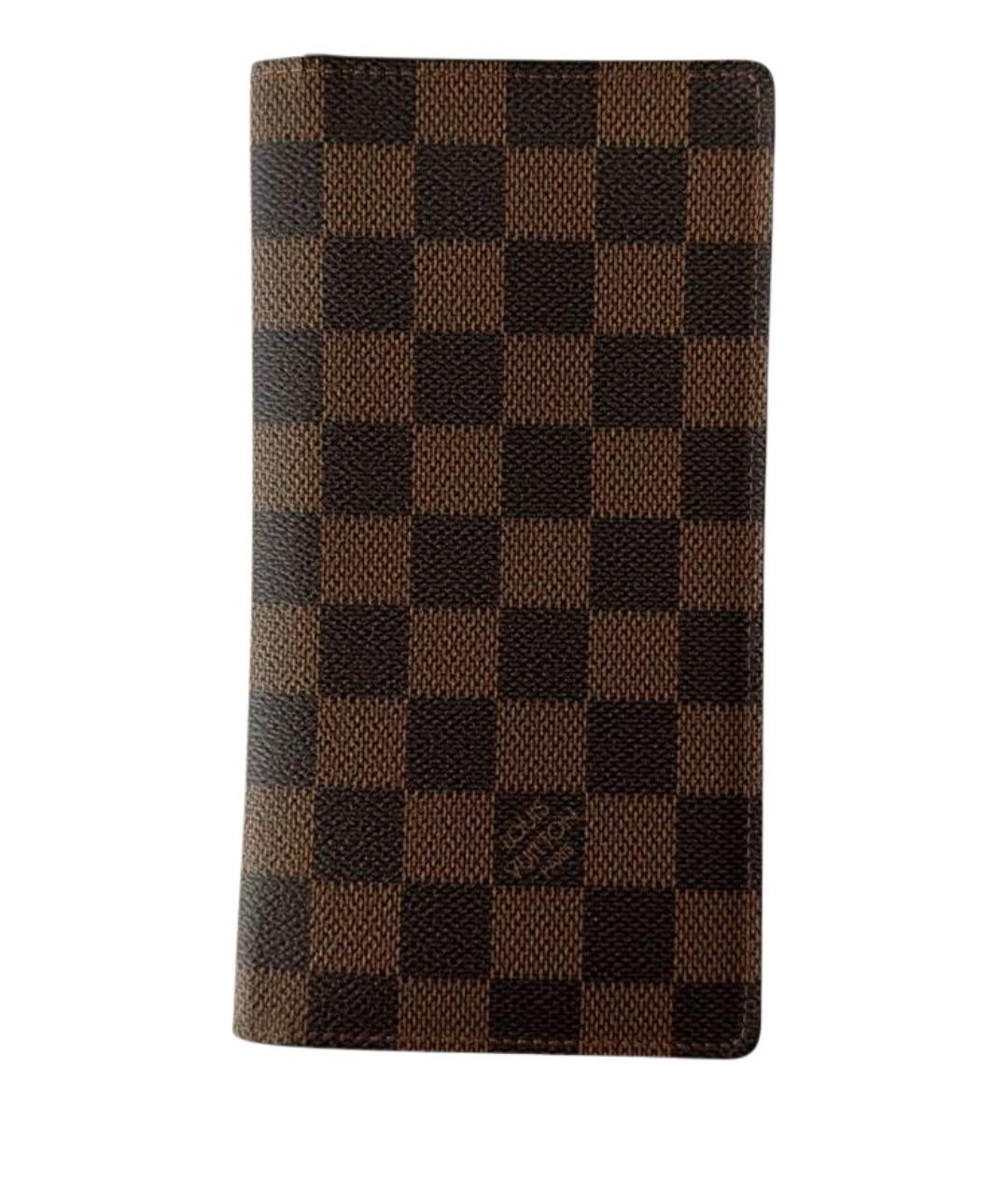 LOUIS VUITTON Коричневый кошелек, фото 1