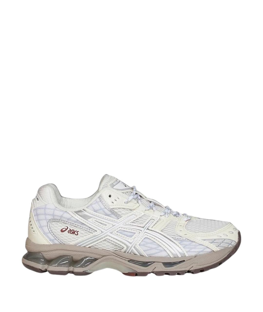 ASICS Белые синтетические кроссовки, фото 1