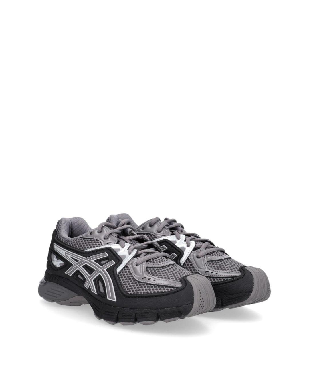 ASICS Серые текстильные кроссовки, фото 2