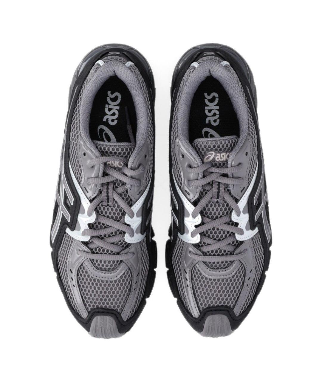 ASICS Серые текстильные кроссовки, фото 4