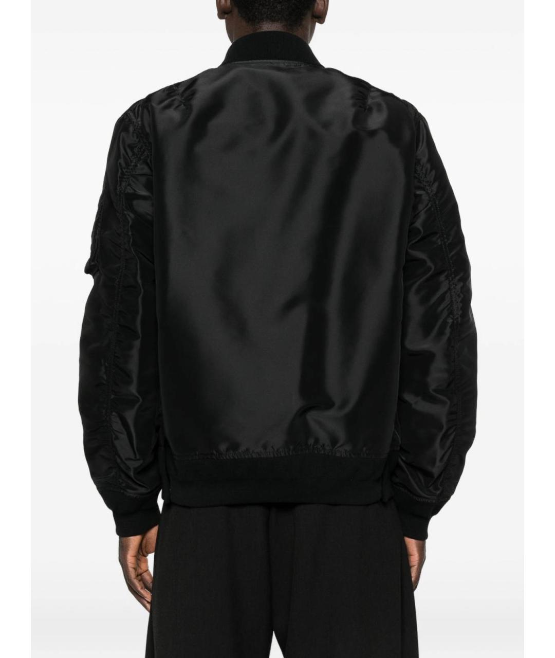 SACAI Черная полиамидовая куртка, фото 3