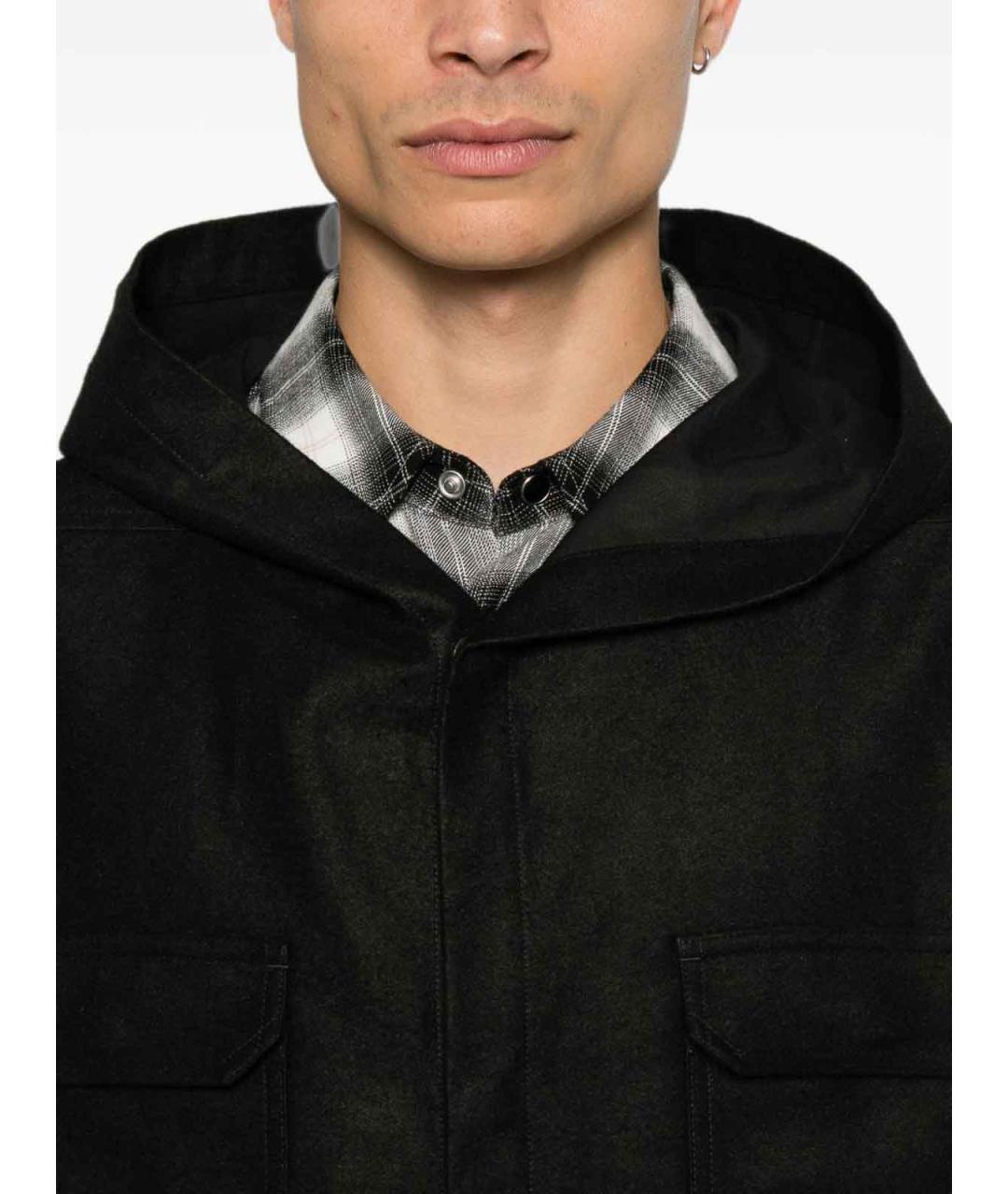 RICK OWENS Черная парка, фото 2