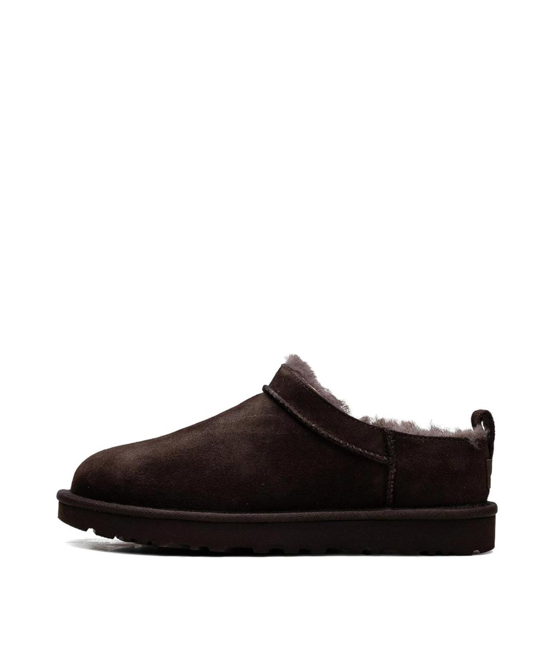 UGG Коричневые замшевые сабо, фото 6