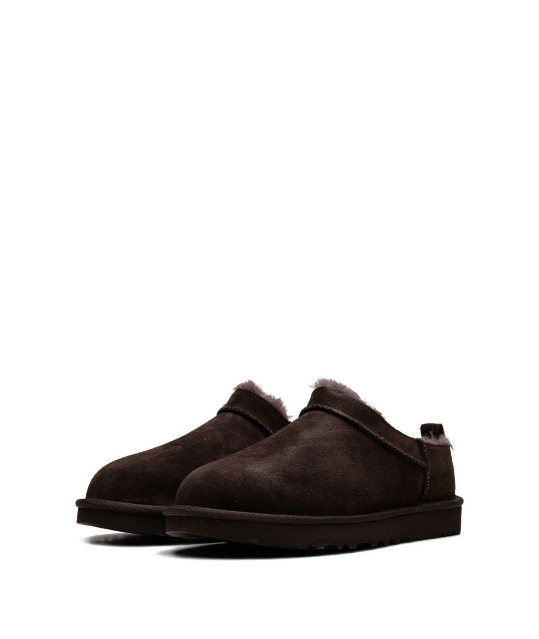 UGG Коричневые замшевые сабо, фото 2