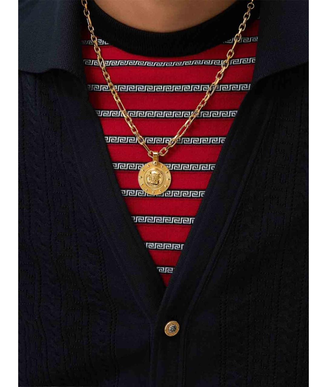 VERSACE Золотая металлическая подвеска, фото 4