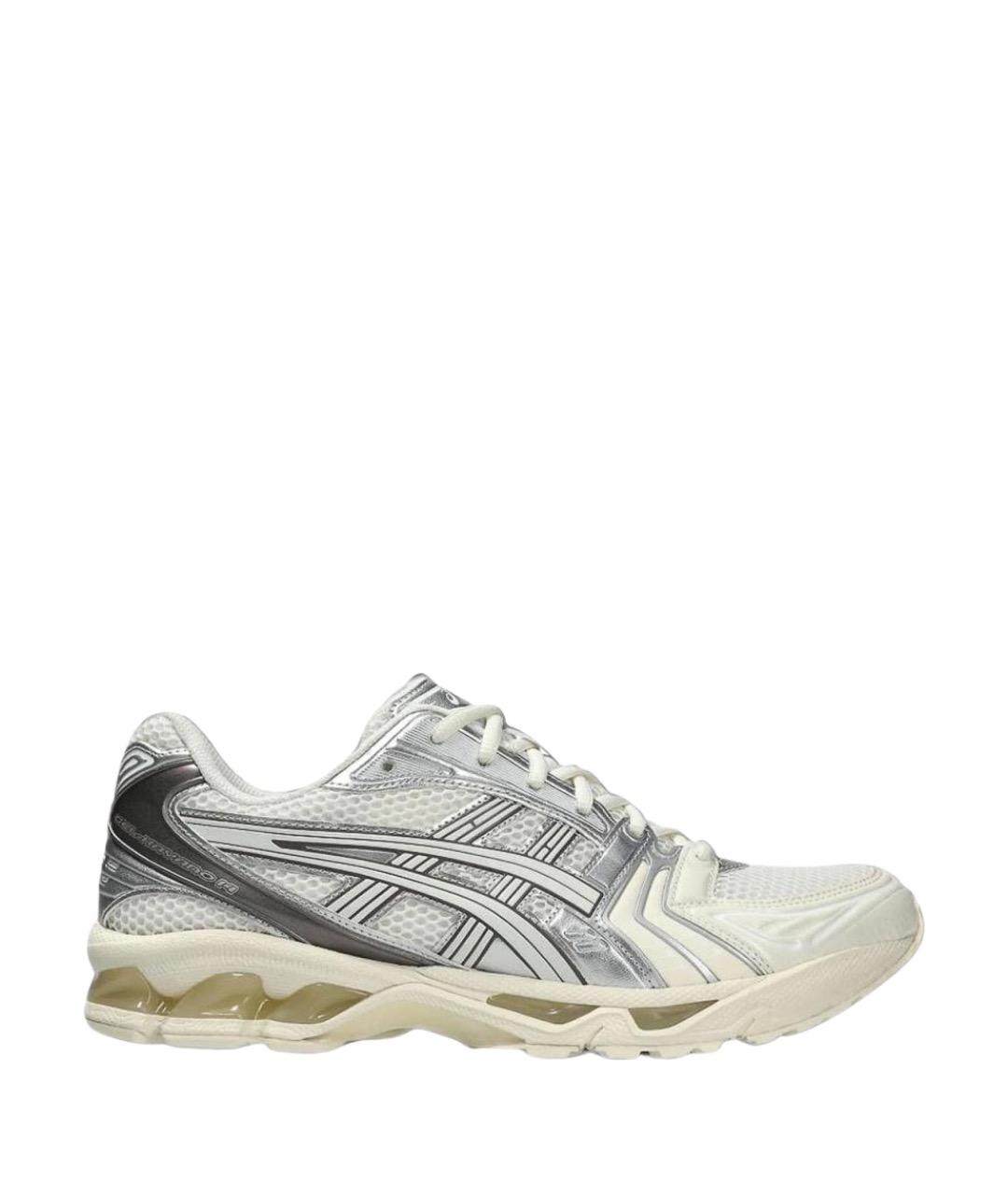 ASICS Бежевые текстильные кроссовки, фото 1