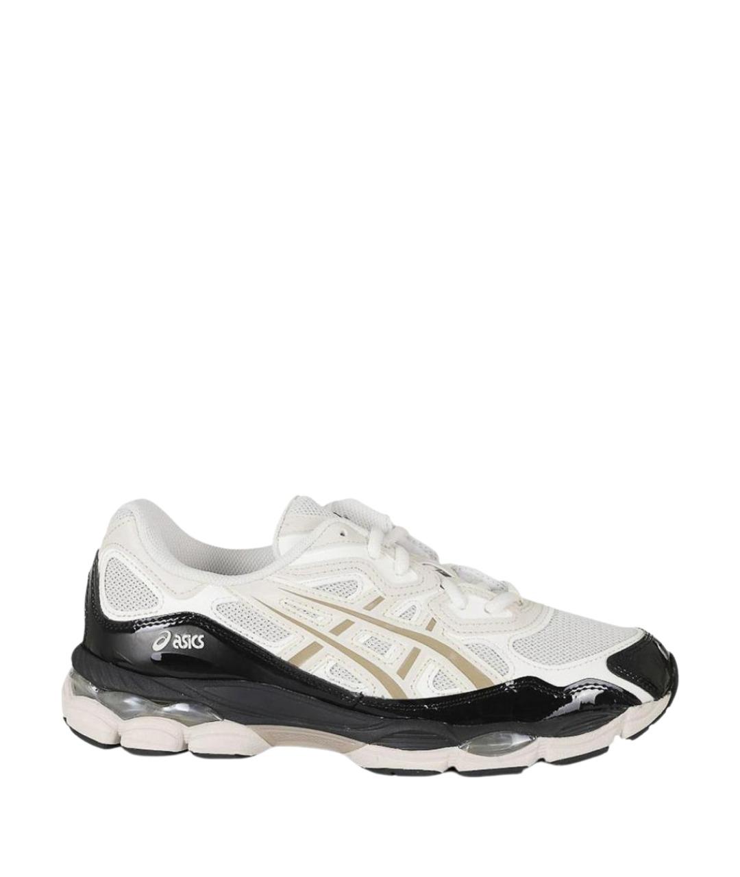 ASICS Бежевые синтетические кроссовки, фото 1