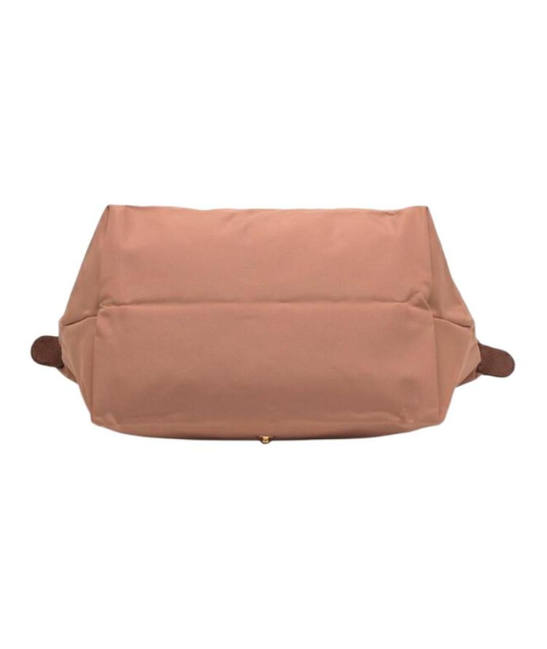 LONGCHAMP Розовая нейлоновая сумка через плечо, фото 5