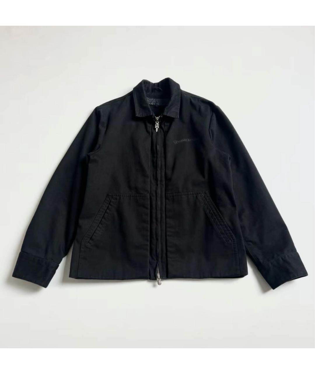 CHROME HEARTS Черная хлопковая куртка, фото 3
