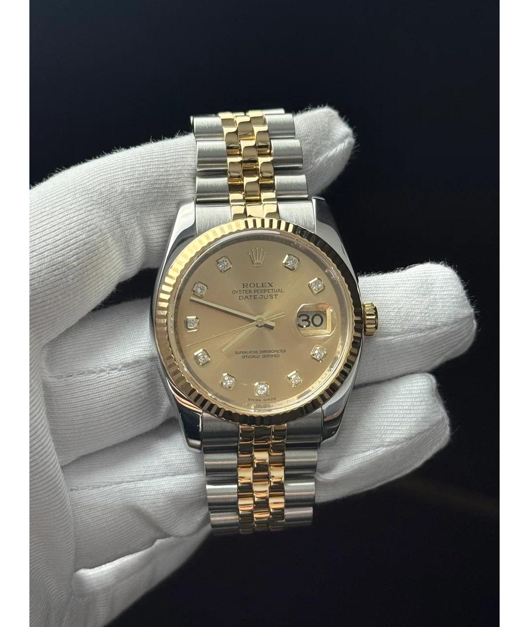 ROLEX Золотые часы из желтого золота, фото 2