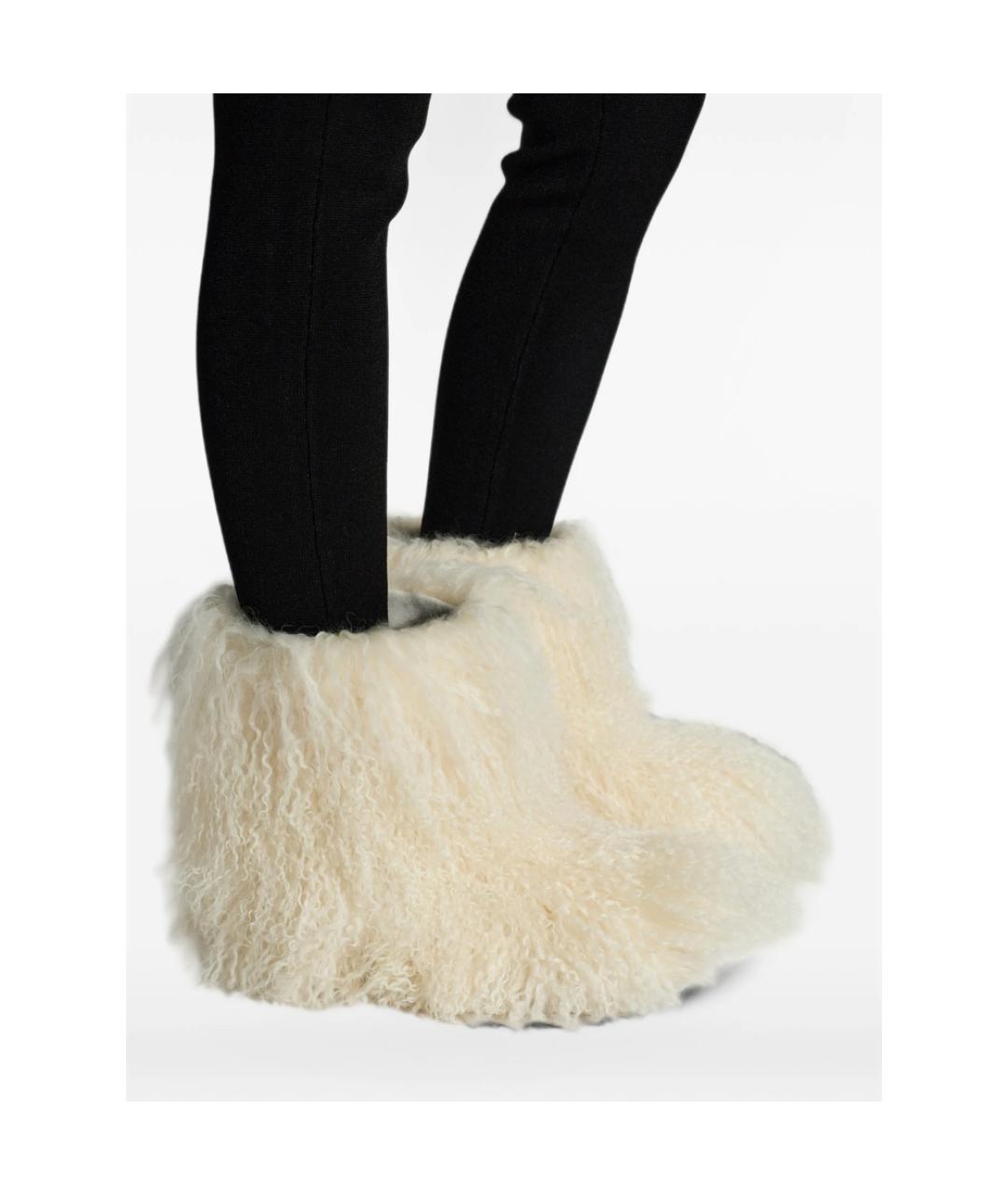 UGG Бежевые полусапоги, фото 5