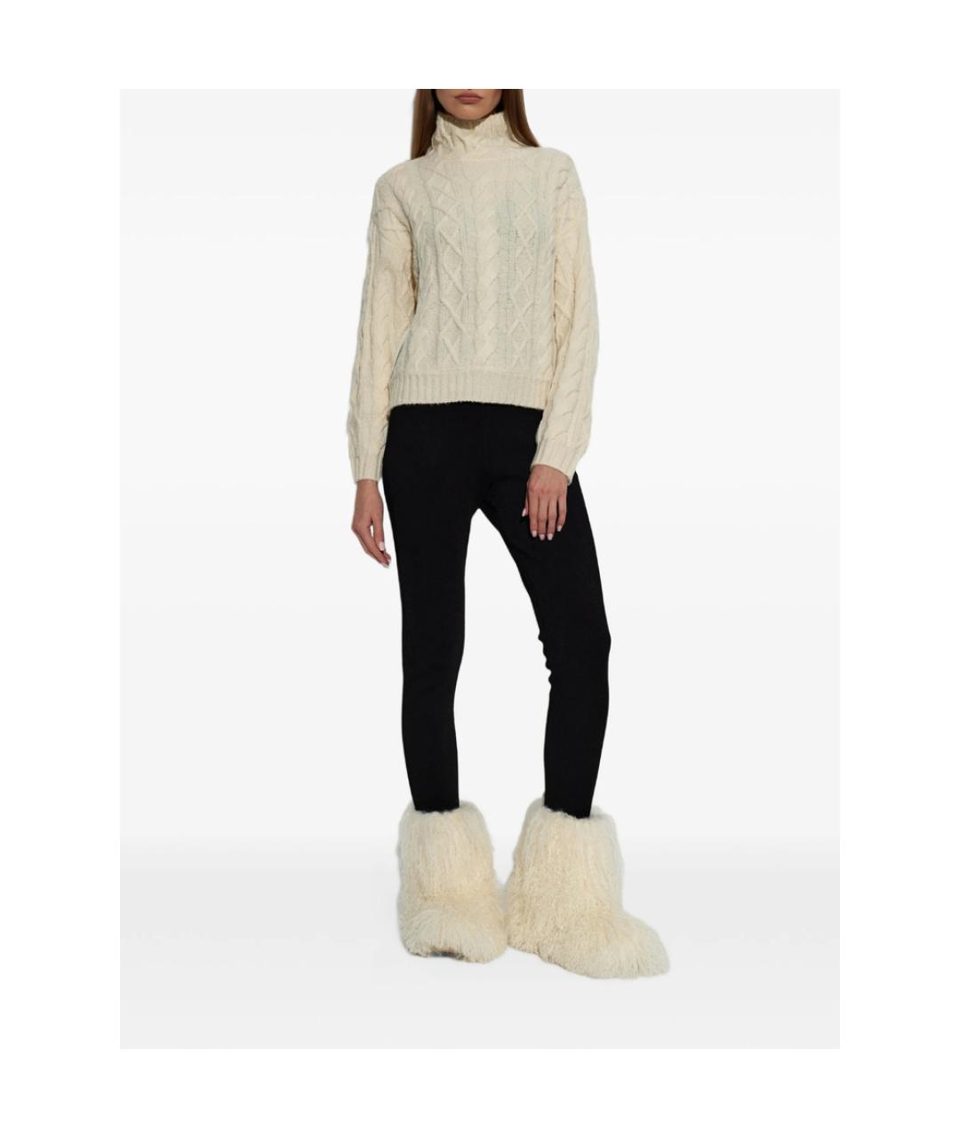 UGG Бежевые полусапоги, фото 4