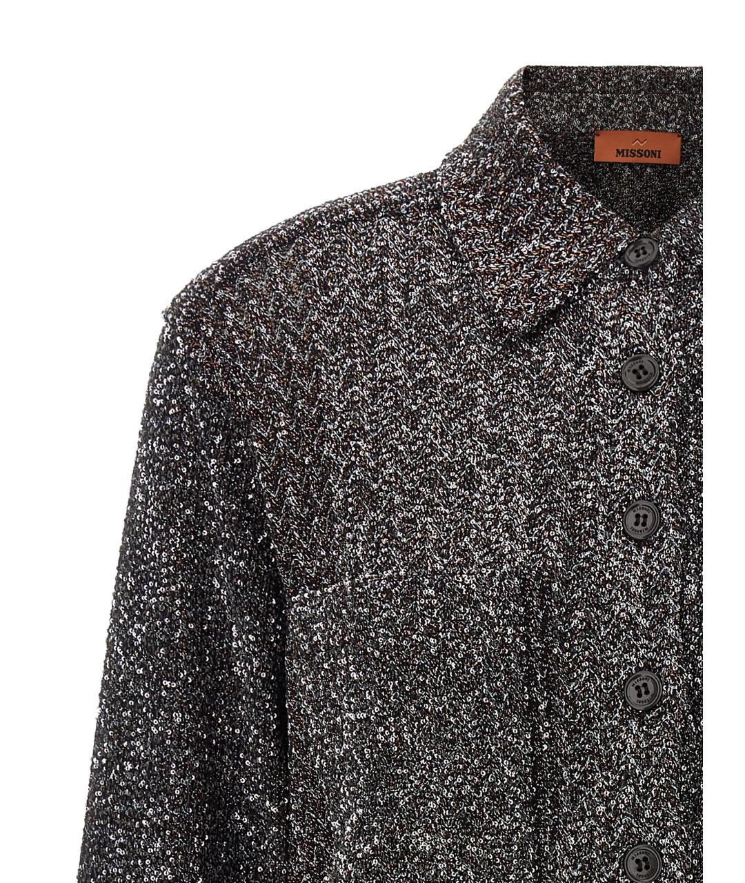 MISSONI Серая полиамидовая рубашка, фото 3