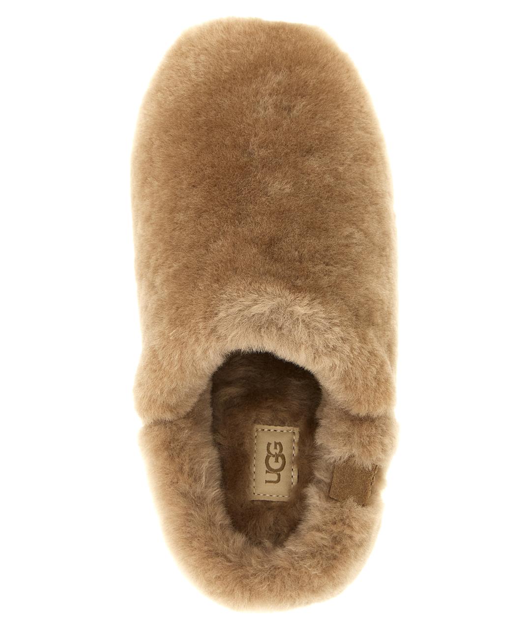 UGG Коричневые текстильные сабо, фото 4