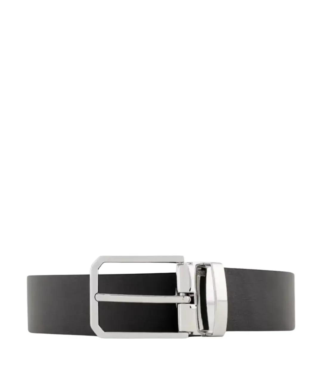 ARMANI EXCHANGE Черный кожаный ремень, фото 5