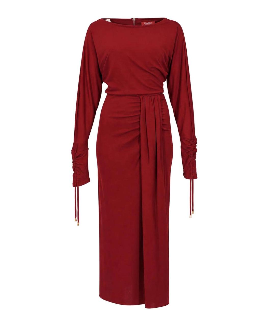 MAX MARA STUDIO Мульти вискозное вечернее платье, фото 1
