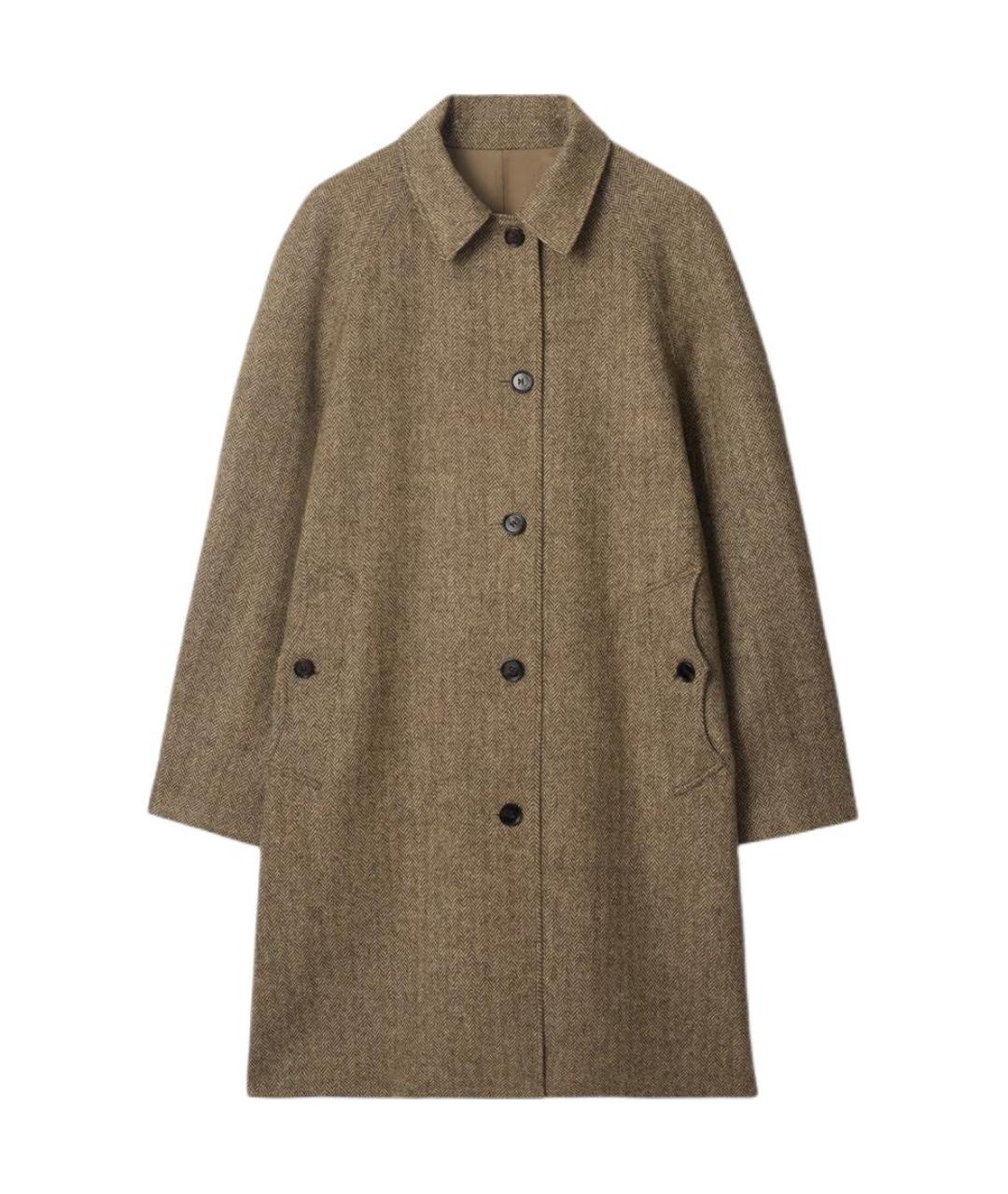 BURBERRY Коричневый тренч / плащ, фото 1