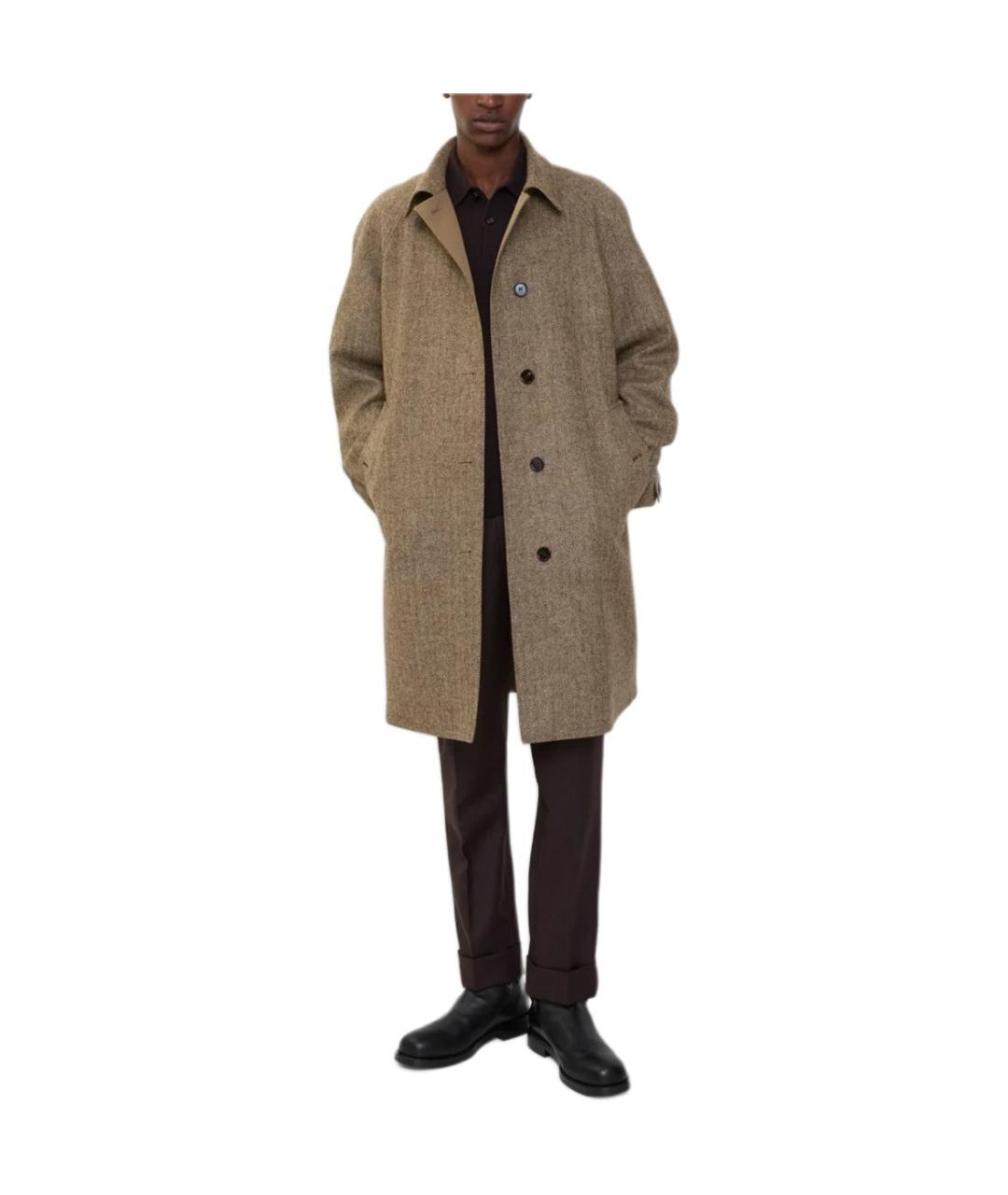 BURBERRY Коричневый тренч / плащ, фото 2